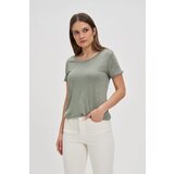 Marisse Olive Short-Sleeved Blouse | shoptok.hr