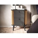 Premium Living Nočna Omarica Pure, Siva | Shoptok.si