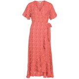 Object Obleka 'Leonora' korala / bela | Shoptok.si