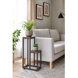 ModernHome metalni stalak za cvijeće s 2 police | shoptok.hr