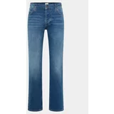 Mustang Jeans hlače Michigan 1014875 Modra Straight Fit