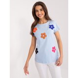 BASIC Feel Good Blouse-RV-BZ-9622.16X-light blue Cene