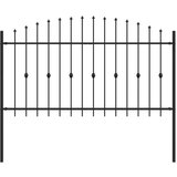  Vrh z bodicami Črna 200 x 150 cm Prašno lakirano jeklo, (5000157985) | Shoptok.si