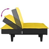  Kauč na razvlačenje od tkanine svjetložuti Žuta | shoptok.hr