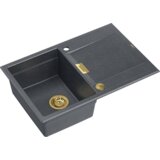 Quadron sudoper OWEN 111 + nano PVD antracit/zlato s daljinskim upravljanjem | shoptok.hr