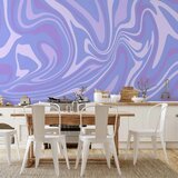  Foto tapeta - Purple Composition - Abstract Background in Violet-Purple-Lavender Hues 400x280 | shoptok.hr