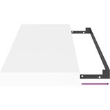  Plutajuća zidna polica bijela 80 x 23,5 x 3,8 cm MDF | shoptok.hr