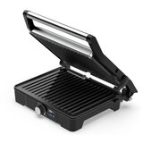 Aeno Electric Grill EG2: 2000W, Temperature regulation, Max opening angle -180°, Plate size 290*234mm | Eponuda.ba
