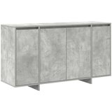 vidaXL Sideboard u betonskoj sivoj boji Betonska siva Konstruirano drvo | shoptok.hr