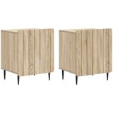  Noćni ormar 2 pcs Hrast sonoma 43 x 34,5 x 52 cm | shoptok.hr