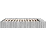  Posteljni okvir siva sonoma 135x190 cm inženirski les | Shoptok.si