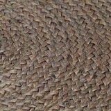  Ručno rađeni tepih od jute okrugli 240 cm sivi | Eponuda.com