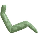  Zložljiv ležalnik z vzorcem listov 175x54x8,5 cm oksfordsko blago, (5000296568) | Shoptok.si