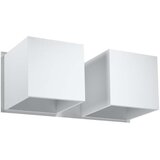  Stenska svetilka QUAD 2 bela, (21347214) | Shoptok.si