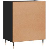  Komoda crna 57 x 35 x 70 cm od konstruiranog drva | shoptok.hr