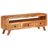 TV omarica 110x30x40 cm trden akacijev les, (20620297) | Shoptok.si