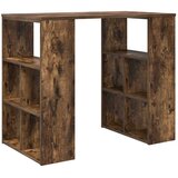  Stol s policom Dimljeni hrast 90 x 50 x 75 cm Konstruirano drvo | shoptok.hr