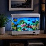  Artificial Decorative Aquarium LED Night Light 3D Fish Moving Colorful | Eponuda.com