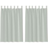 vidaXL Voile zavese z zankami 2 kosa svetlo sive 140x175 cm, (5000297948) | Shoptok.si