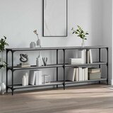  Konzolni stol boja hrasta sonome 200x29x75 cm konstruirano drvo | shoptok.hr