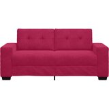  Dvosjed, sofa, vino crvena, 180x77x82 cm, baršun | Shoptok.si