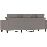  Trosjed od tkanine Smeđe-siva 180 cm | shoptok.hr