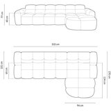 Micadoni Home Ciglasta kutna garnitura Lisa – | shoptok.hr