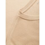 Ombre Men's cotton T-shirt with delicate embroidery - cream | shoptok.hr