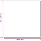  Teška deka s navlakom siva 200 x 200 cm 9 kg od tkanine | shoptok.hr