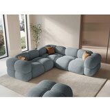 Cosmopolitan Design Svetlo modra kotna sedežna garnitura Loretto – | Shoptok.si