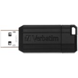 Verbatim PinStripe 128GB, USB 2.0, 10/4MB/sec pendrive, črn Cene