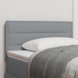 vidaXL LED Uzglavlje Linije Dizajn Svjetlosivo 90 cm Tkanina | shoptok.hr