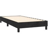Box spring krevet s madracem crni 90x190 cm baršunasti | shoptok.hr