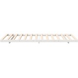  Krevetna konstrukcija Bijelo 90 x 210 cm Čvrsto borovo drvo | shoptok.hr