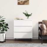 vidaXL Komoda bela 60x35x70 cm inženirski les Cene