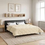  Poletna odeja krema 200 x 220 cm Mikrofibra in Teddy flis, (5000284580) | Shoptok.si
