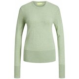 JJXX Puloverji Noos Knit Lara L/S - Smoke Green Zelena | Shoptok.si