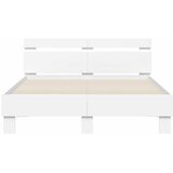  Krevetna konstrukcija Bijelo 137 x 190 cm Konstruirano drvo | shoptok.hr
