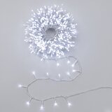 Aigostar LED spoljašnji božićni niz 1500xLED/8 funkcija 78m IP44 hladna bela | Eponuda.com