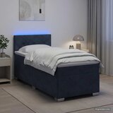 s box springom, madracem i LED-om Tamnosiva 80 x 200 cm | shoptok.hr