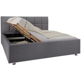 Premium Living Oblazinjena Postelja Bogner, Siva, 160x200 | Shoptok.si