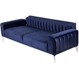 Livetastic 3-SED, temno modra tekstil | Shoptok.si