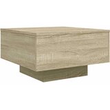  Stolić za kavu boja hrasta 55x55x31 cm od konstruiranog drva | Eponuda.com