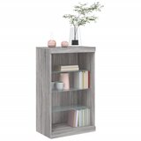 Komoda s LED svjetlima boja sivog hrasta 60,5x37x100 cm | shoptok.hr