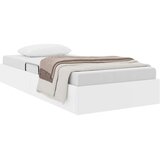 vidaXL Krevet s od storage Čista bijela 100 x 190 cm Umjetna koža - Bijela 100 x 190 cm Cijene