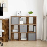  Kreveta s ladicama Dimljeni hrast 88 5 x 29 x 84 5 cm | shoptok.hr