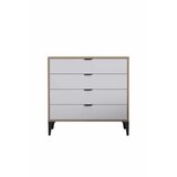 Hanah home Komoda s ladicama Arden 4, 90 x 88 x 40 cm, Bijela | Eponuda.ba