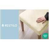 Restilo Kremno bela raztegljiva prevleka za stol 48 cm Sento – | Shoptok.si