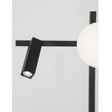 Nova Luce Bijela/crna metalna LED stojeća svjetiljka sa savitljivom konstrukcijom sa staklenim sjenilom (visina 150 cm) Joline – | shoptok.hr