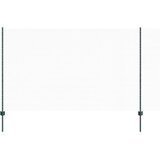 vidaXL Ograje Posti 5 kos U-Kanal Zelena 140 cm Kovina, Šesterokotna ograja Zelena 1.4x10 m Kovina | Shoptok.si